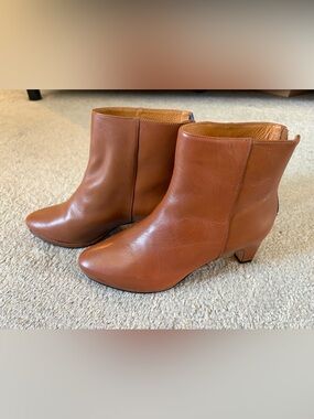 dr LIZA bootie - CARAMELO